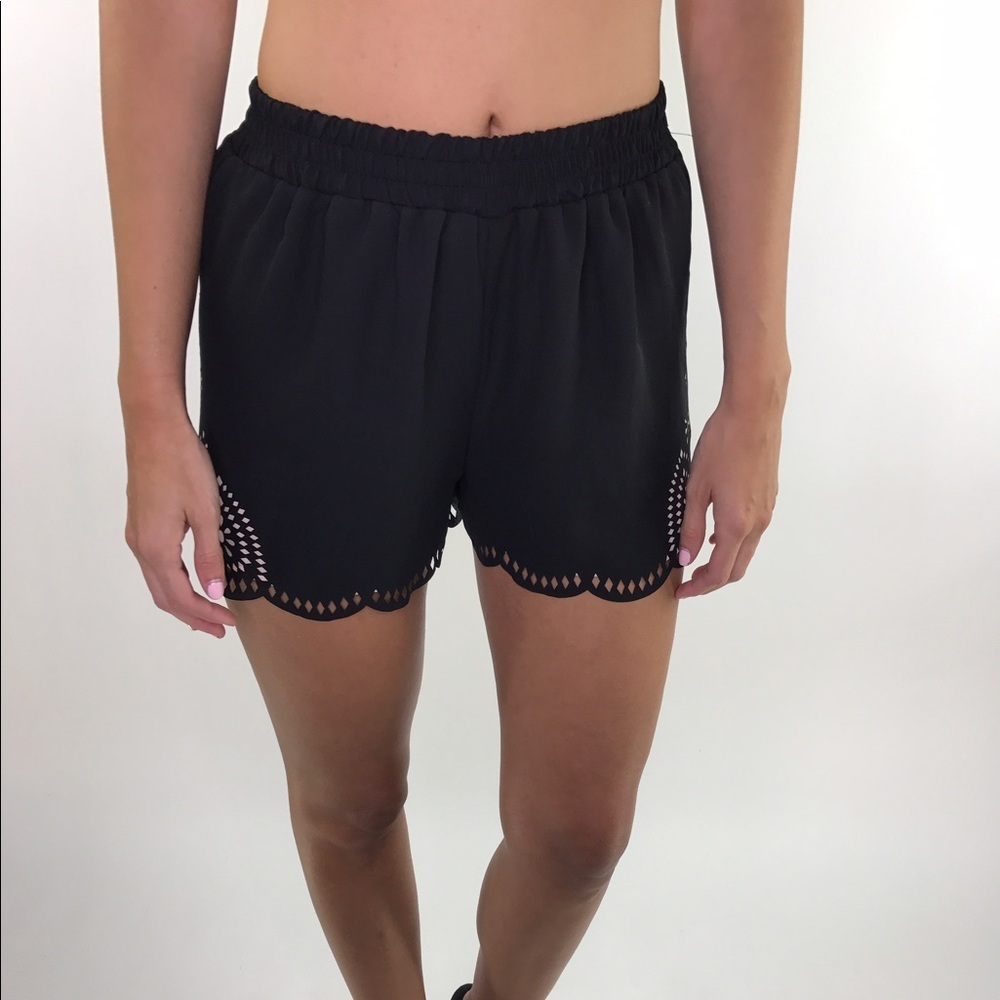 New Nordstrom black shorts in a small!